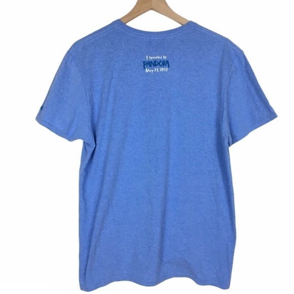 DISNEY Parks T Shirt Pandora Avatar 2017 Passholder Exclusive Banshee Size Large - Picture 5 of 10